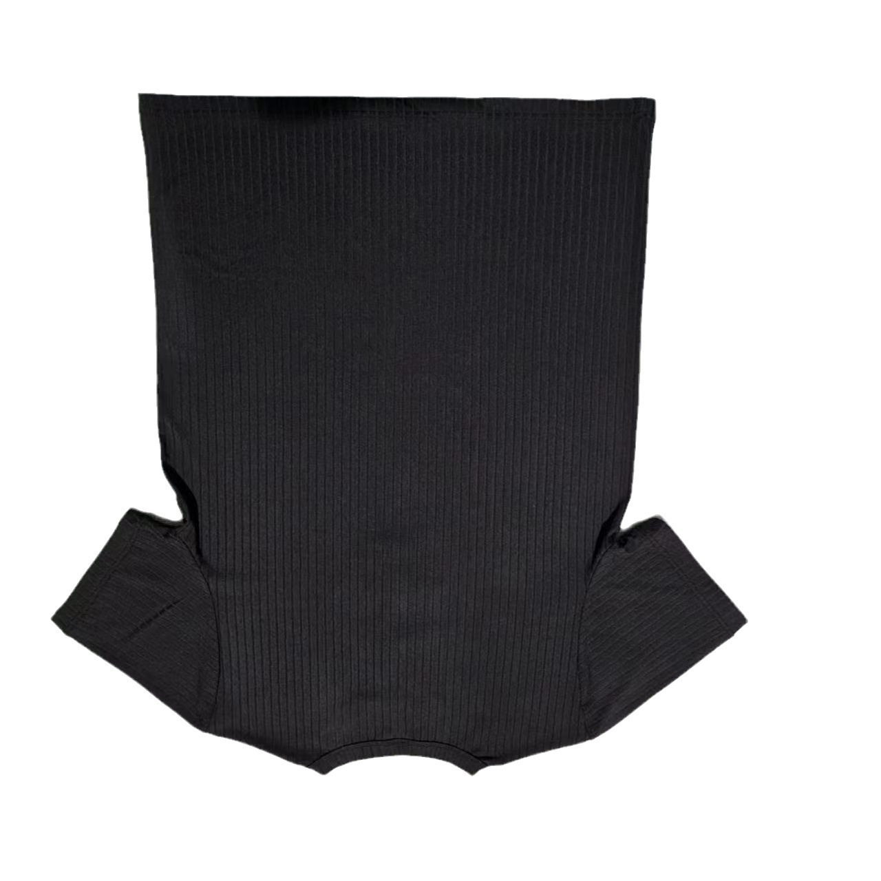 Temu跨境速卖通2025新款男士短袖上衣坑条V领修身短袖亨利T恤衫夏详情48