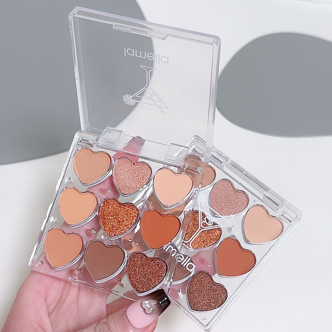 拉美拉9色眼影盘细闪自然哑光珠光南瓜色大地色眼影5176详情3