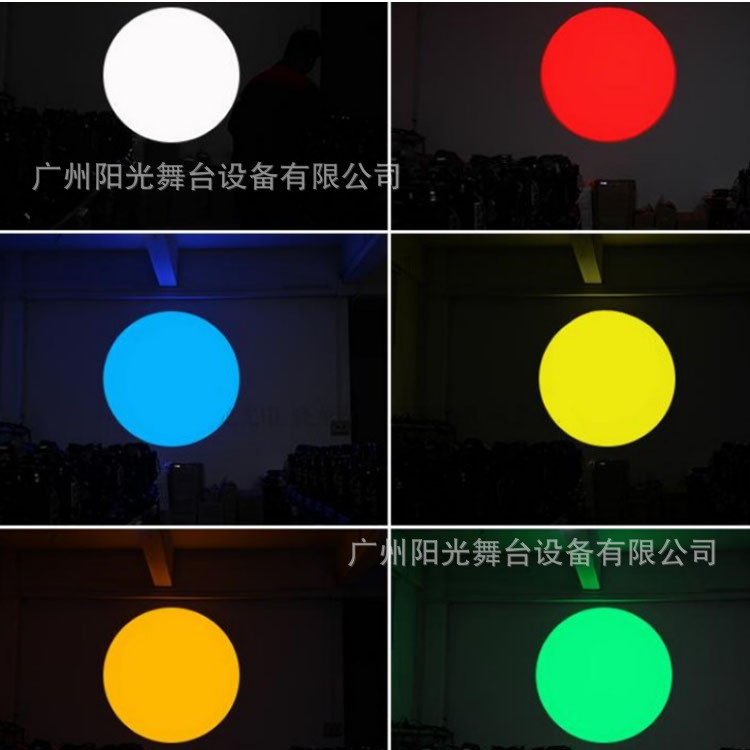 舞台工厂直销大功率led追光灯调焦婚庆大型演出图案灯1200w追光灯详情7