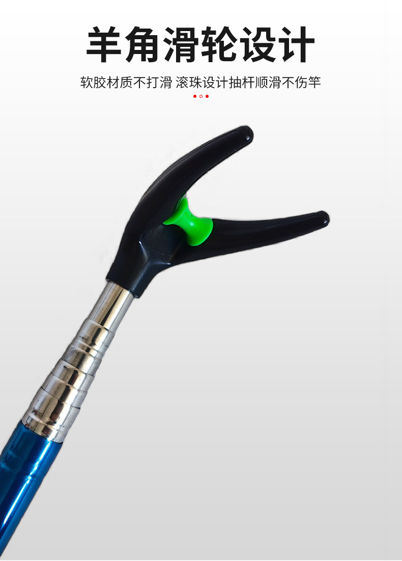 厂家批发炮台支架不锈钢加粗支架钓鱼防滑地插架杆手竿炮台支架详情3