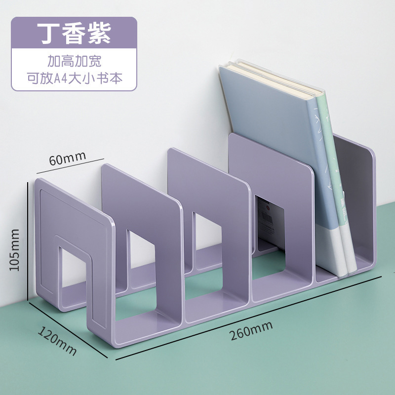Desktop simple bookshelf, student desk, book storage rack, multi-layered office document storage rack pic 15