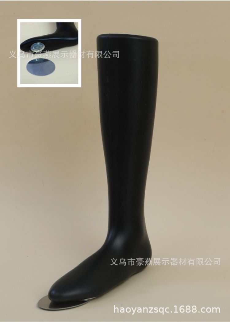 36.37.38码鞋模道具运动小白鞋脚模袜模脚链展示中高筒袜拍照直播详情3