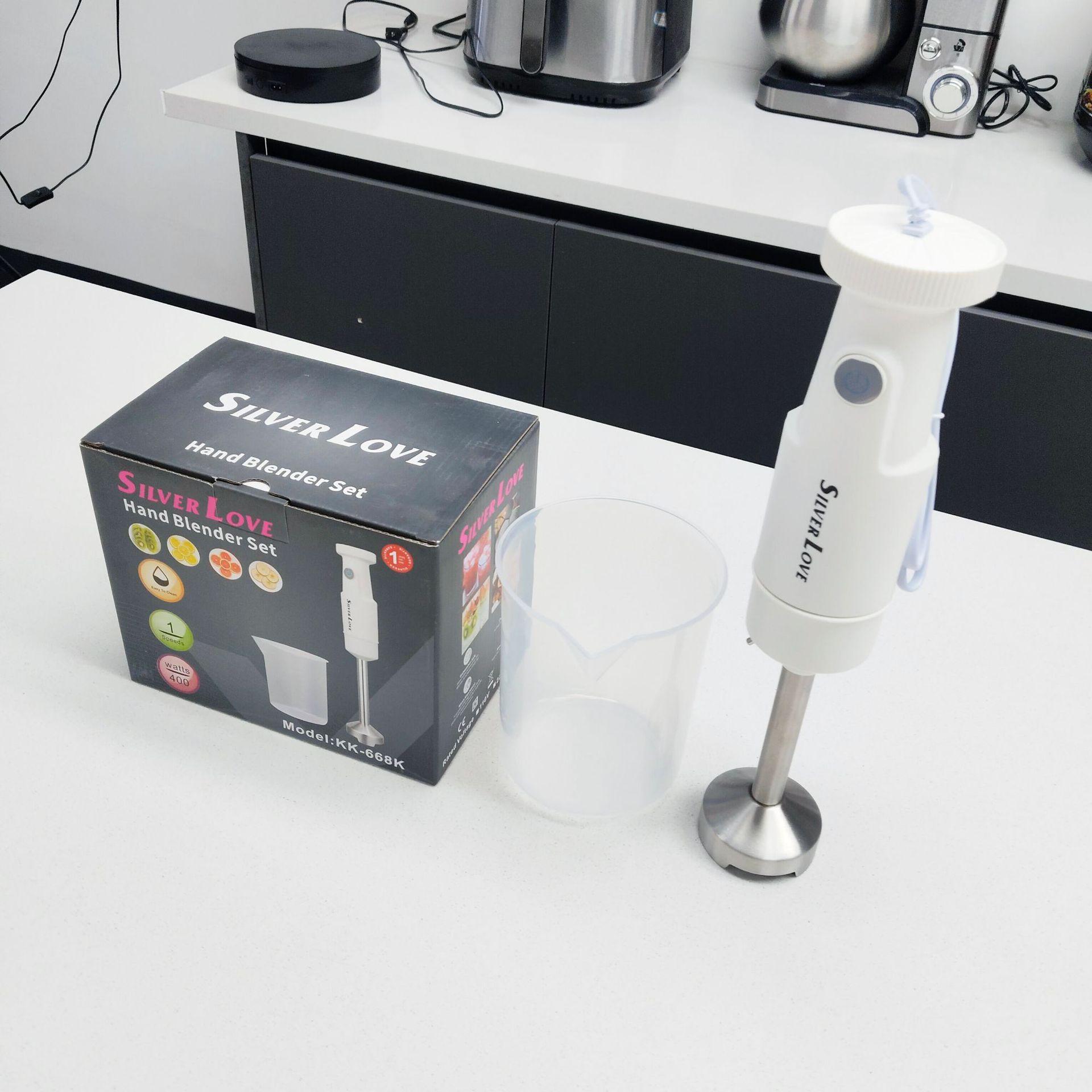 Cross-border foreign trade portable multi-functional food processor, baby food cooking stick, European standard household handheld electric 2-in-1 Z209 pic 7