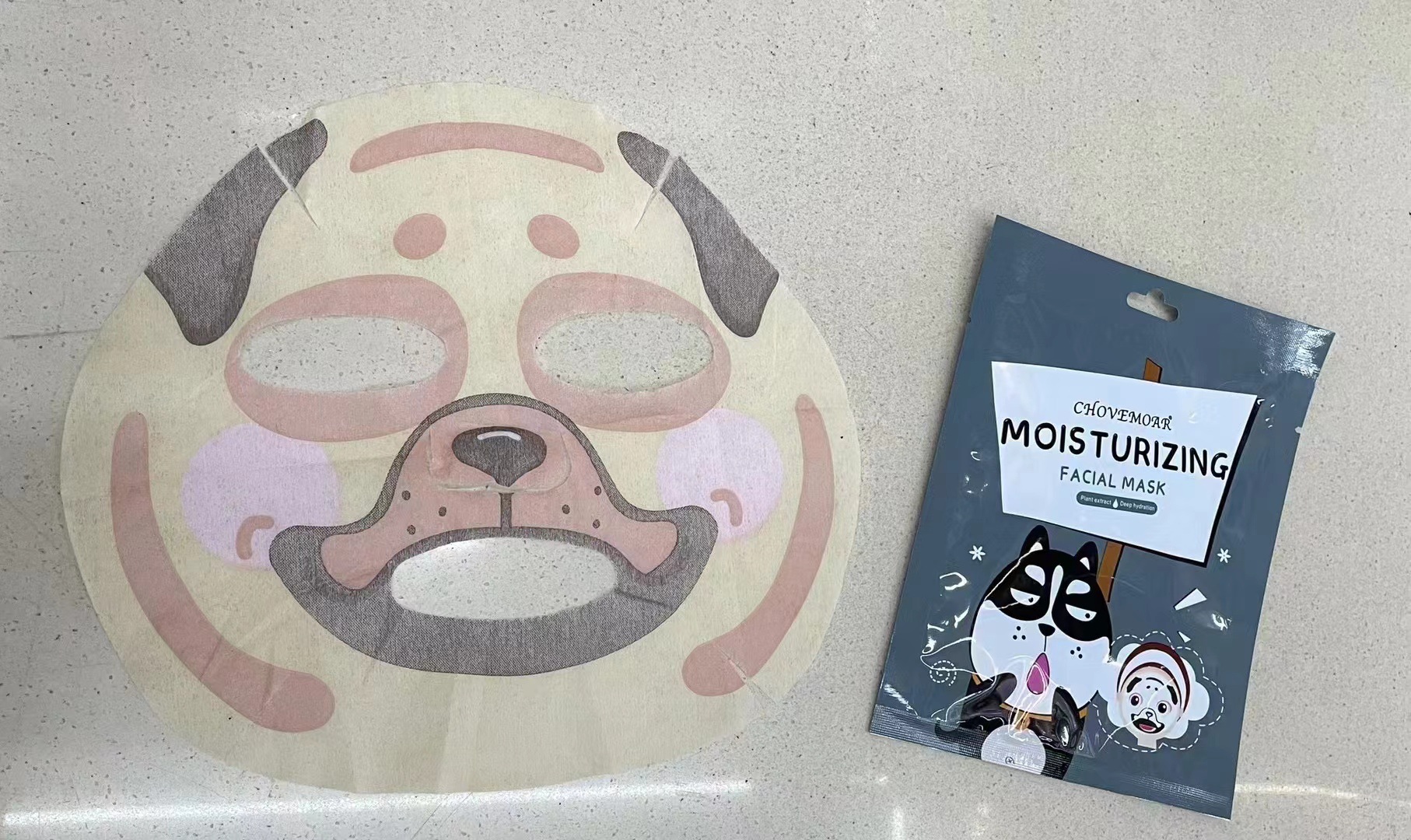 跨境动物表情面膜CHOVEMOAR补水保湿润肤动物面膜贴卡通批发详情15