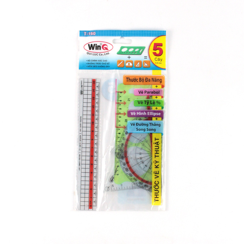 Factory direct delivery of transparent multi-functional flexible rulers for children, students, office use, examination sleeves, plastic straight rulers, and custom orders pic 3