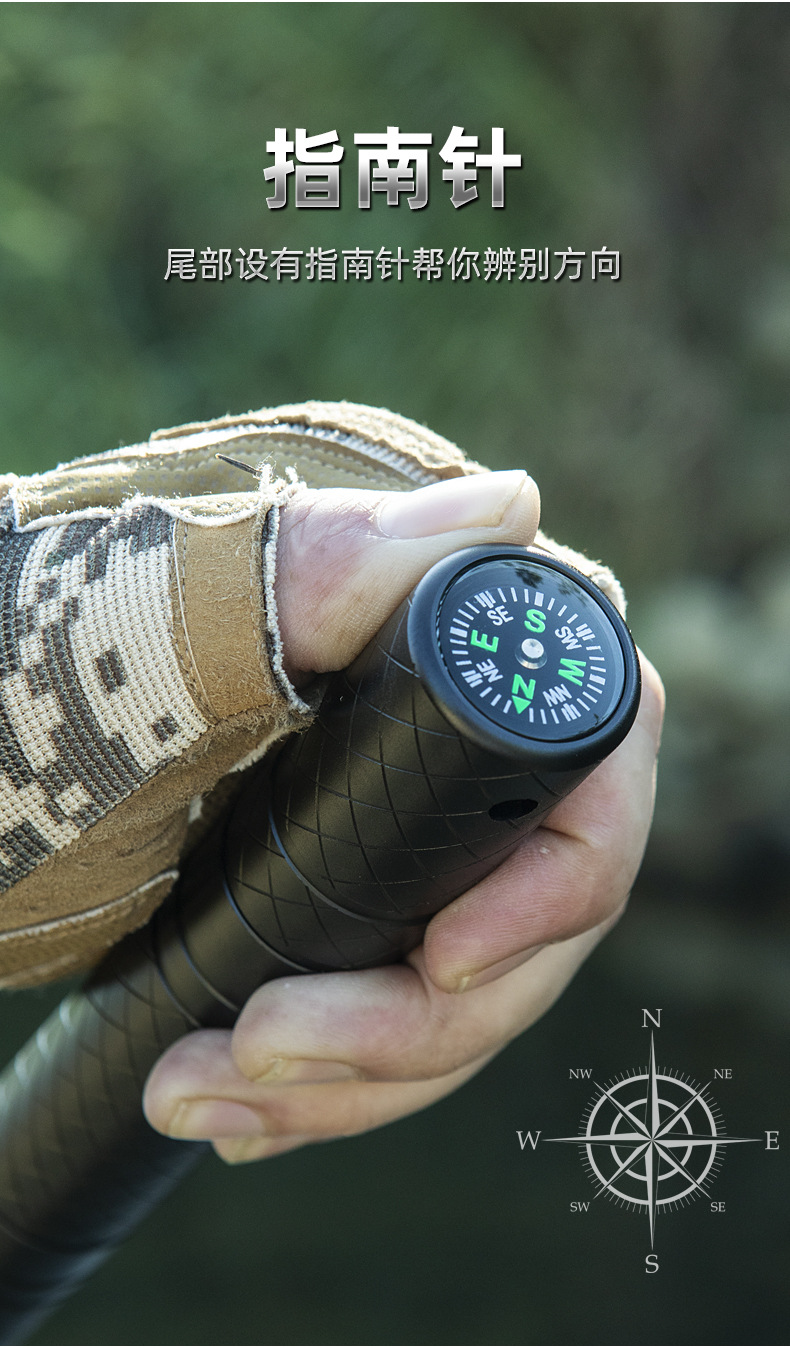 Wholesale outdoor multi-functional axes, vehicle-mounted waist axes, tactical axes for chopping firewood, camping survival axes, and board axes for cutting firewood in the mountains pic 21