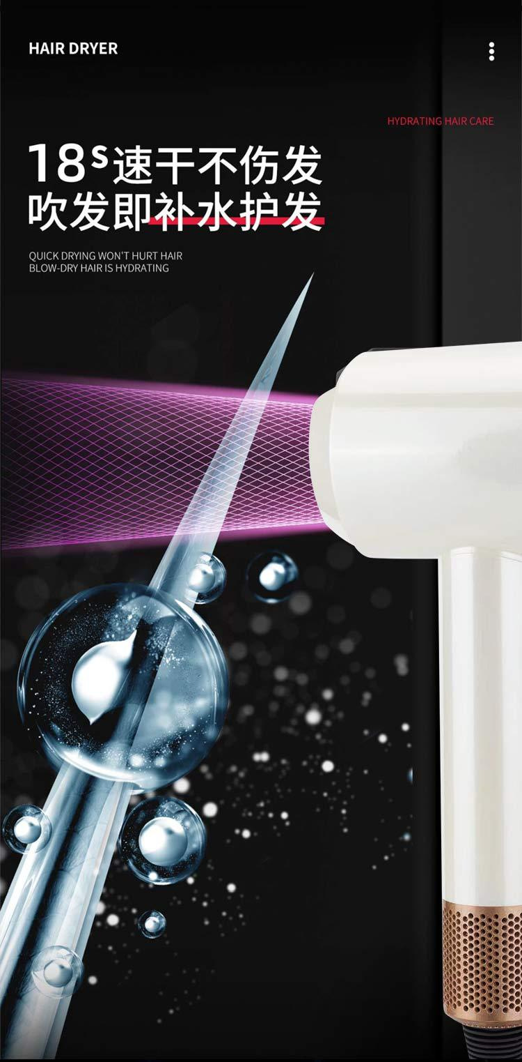 跨境热销高速吹风机华强北负离子家用吹风机恒温护发大功率电吹风详情13