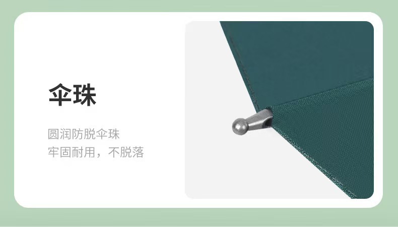 手动晴雨伞加大加固黑胶太阳伞男女晴雨两用防晒遮阳伞三折伞批货详情12