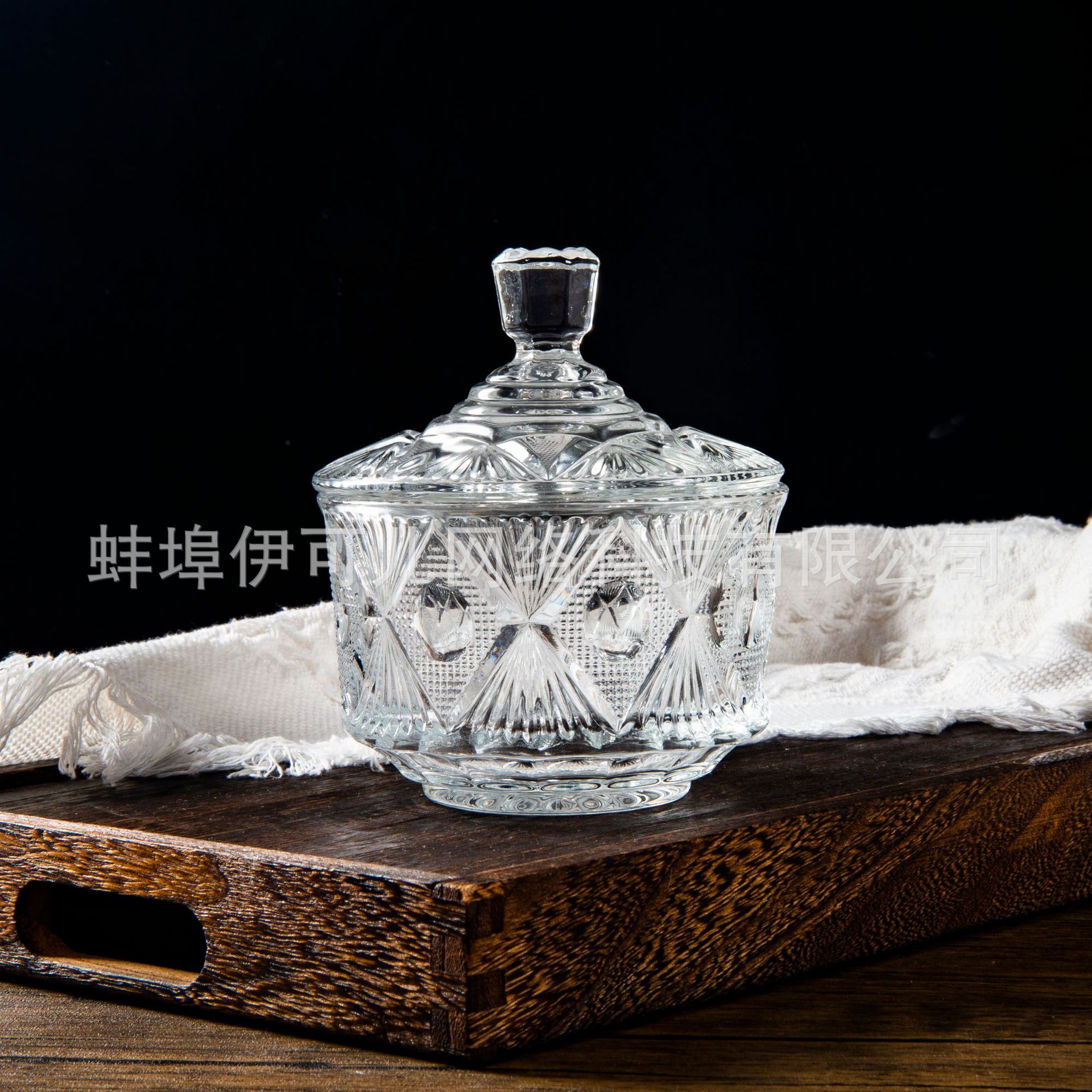 玻璃罐糖果罐香薰蜡烛罐干果罐收纳摆件储物盒首饰品盒消磁碗详情7