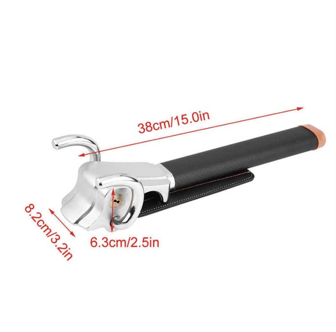 Car steering wheel lock, car safety lock, CE certified, Amazon pic 7