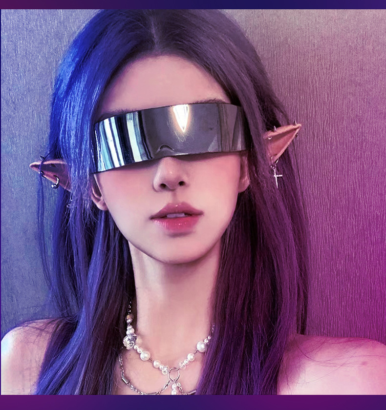赛博朋克未来科技感眼镜科幻防光墨镜led蹦迪ins男抖音网红女酒吧详情5
