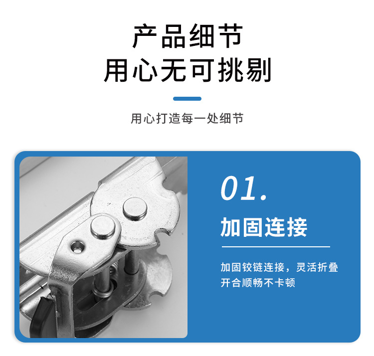 Cross-border 90-degree self-locking damping hinge table connection foot hinge table and chair coffee table extension invisible folding door hinge pic 17