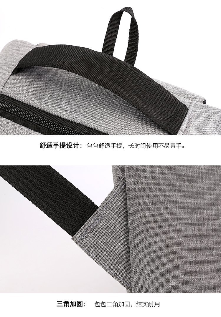 Cross-border 2026 New Business backpack, usb charging Schoolbag, travel waterproof laptop bag, backpack pic 23