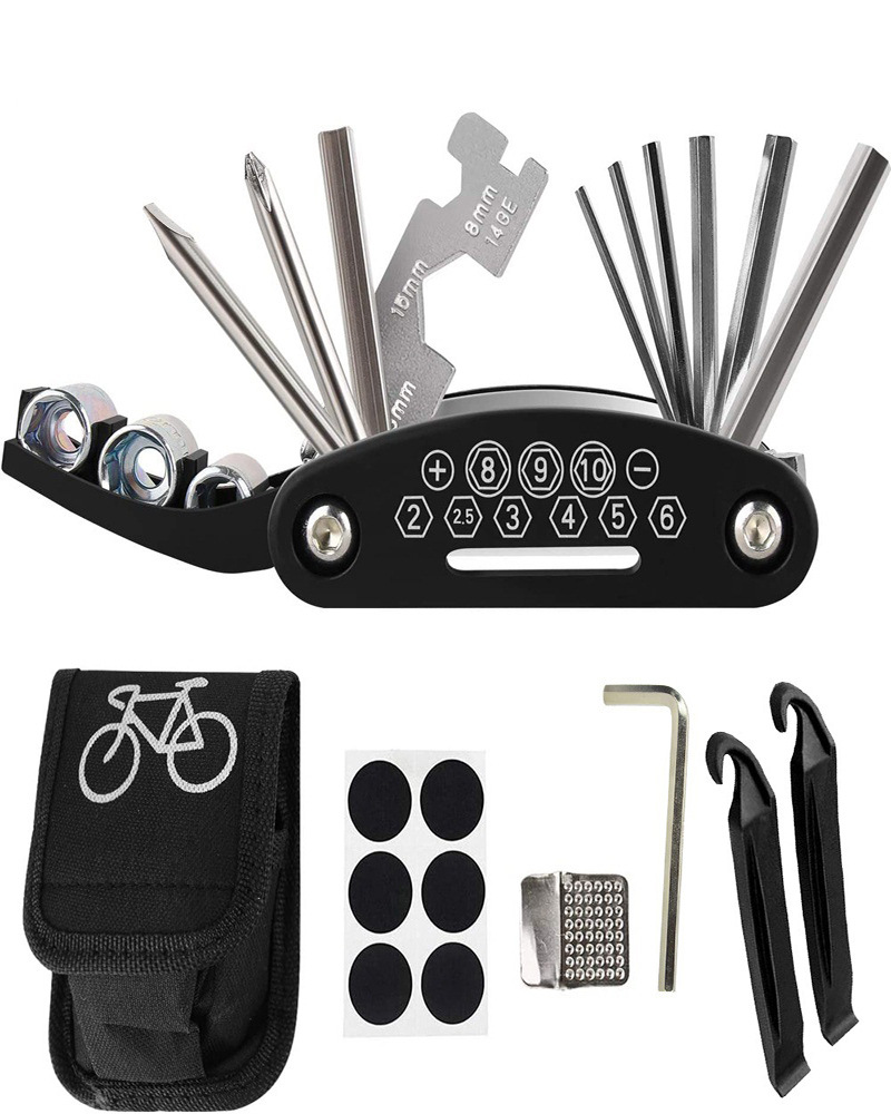 【 Customized 】 Bicycle repair tool kit set, mountain bike repair, bike repair tools and accessories combination wholesale pic 1
