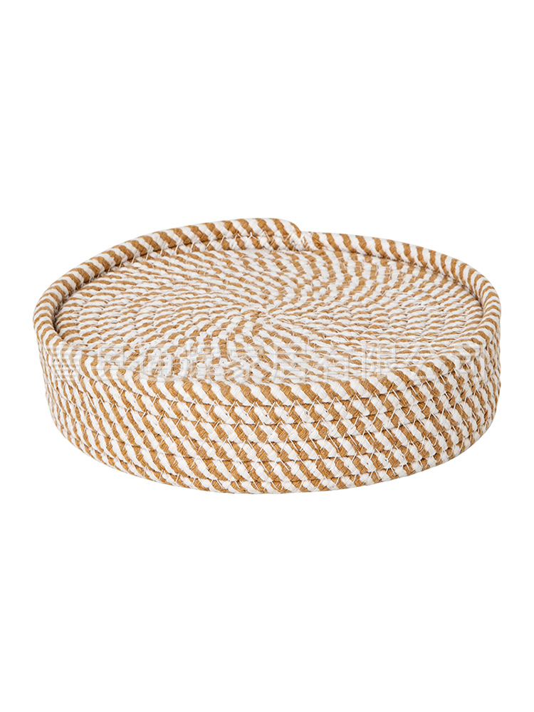 碗垫隔热餐垫圆形麻编织杯垫隔热盘垫装饰道具垫子家用防烫锅垫详情40