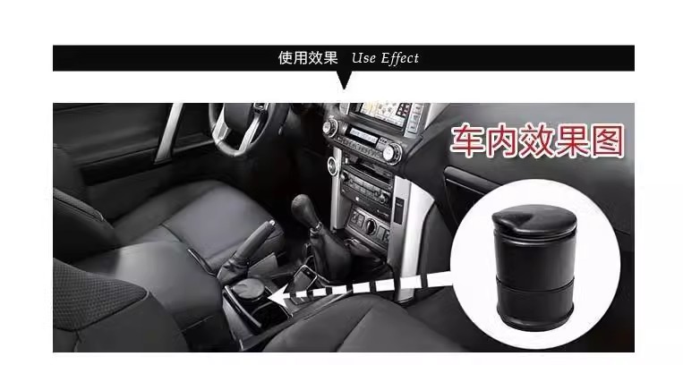 A comprehensive collection of creative anti-fly ash automotive products with an aluminum alloy feel for car ashtrays, suitable for interior car use pic 16