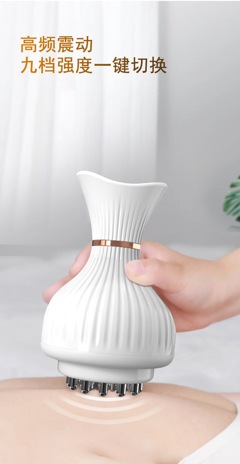 美容院经络刷刷腹电动微电流经络疏通仪脉冲电动全身按摩仪柔腹仪详情6