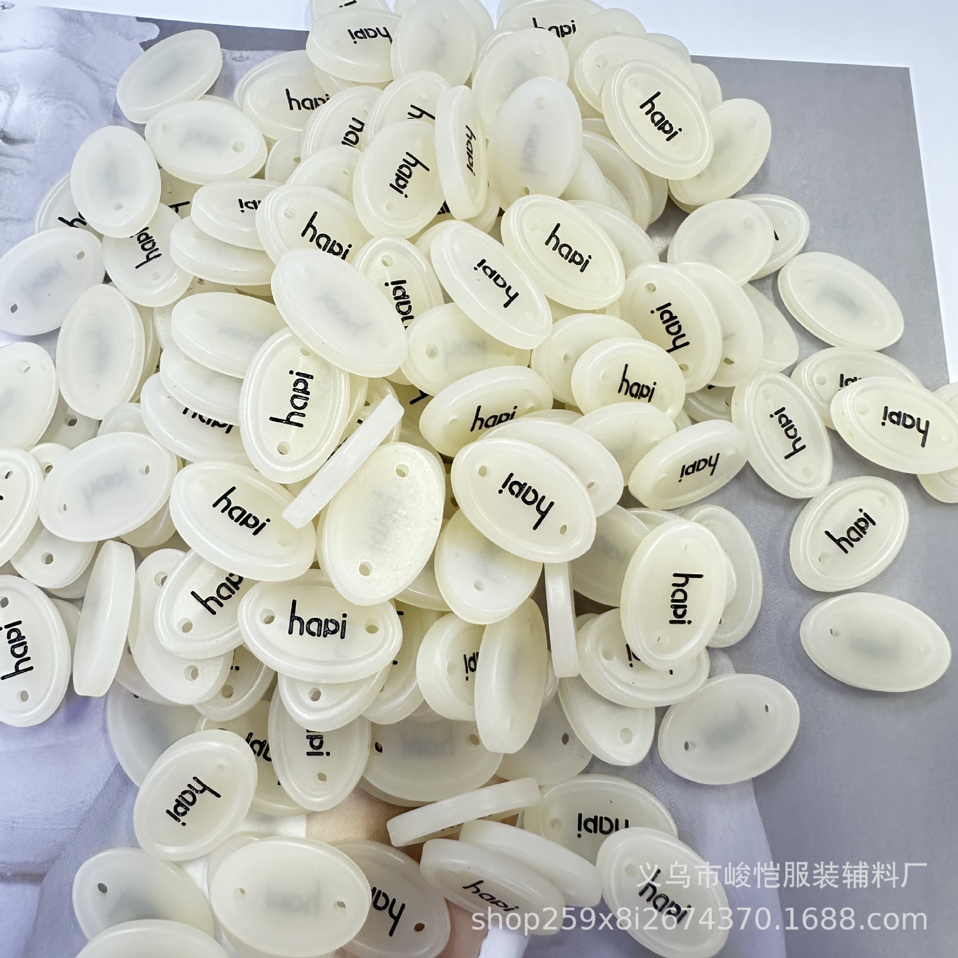 树脂雕刻激光吊牌logo服装辅料配饰diy饰品 小挂件详情1