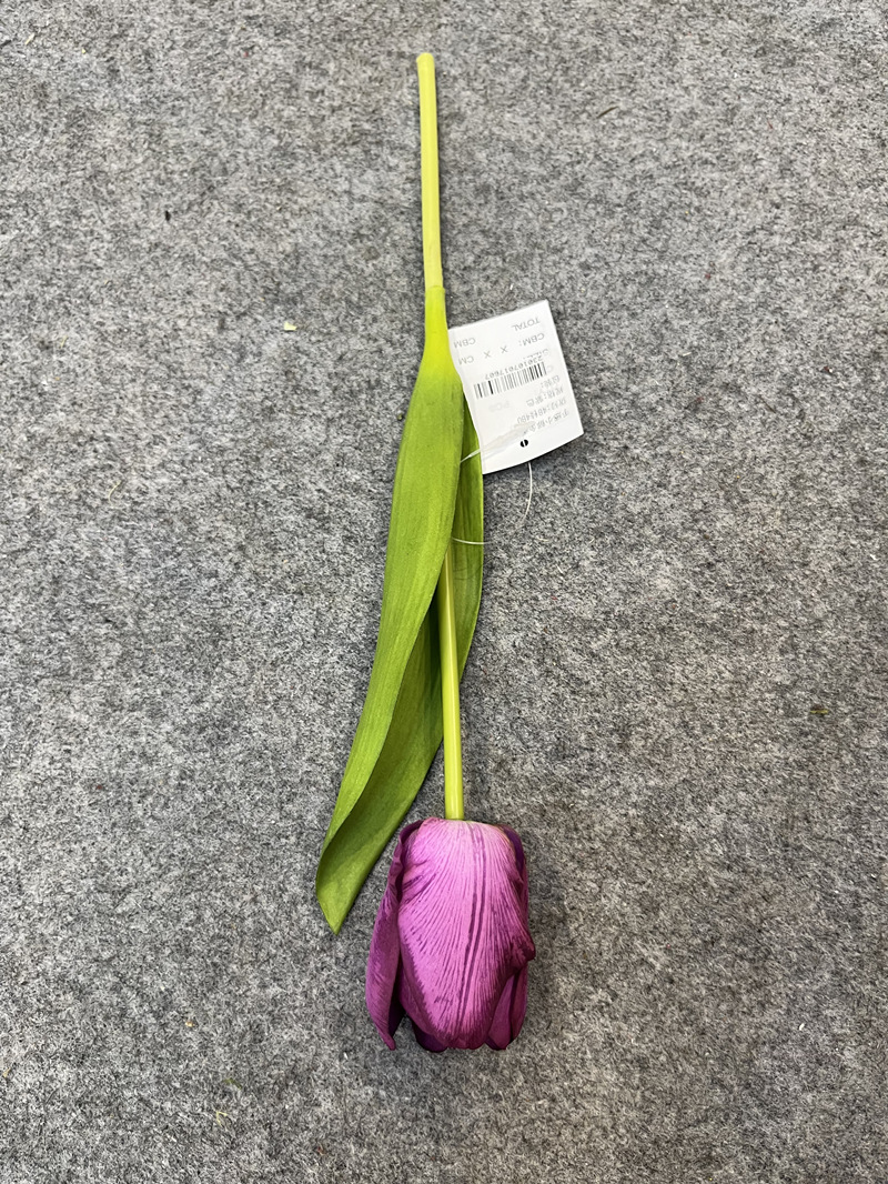 ins韩式仿真花束手感保湿郁金香家居装饰花摄影道具民宿高端摆花详情11