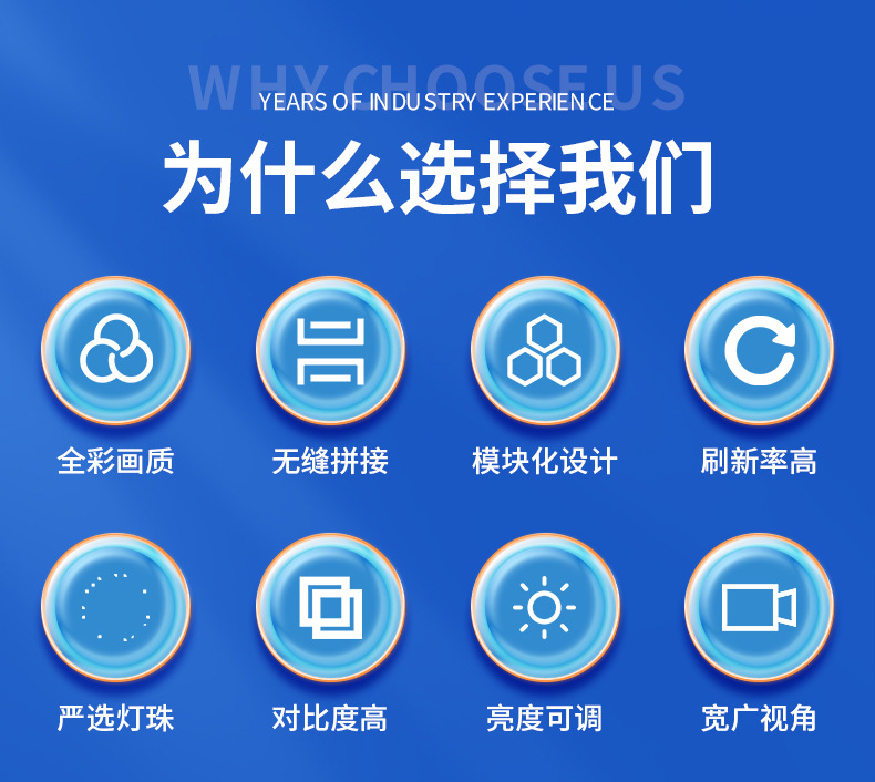 室内液晶拼接屏46 49 55寸无缝led大屏监控显示器电视墙厂家定 制详情1