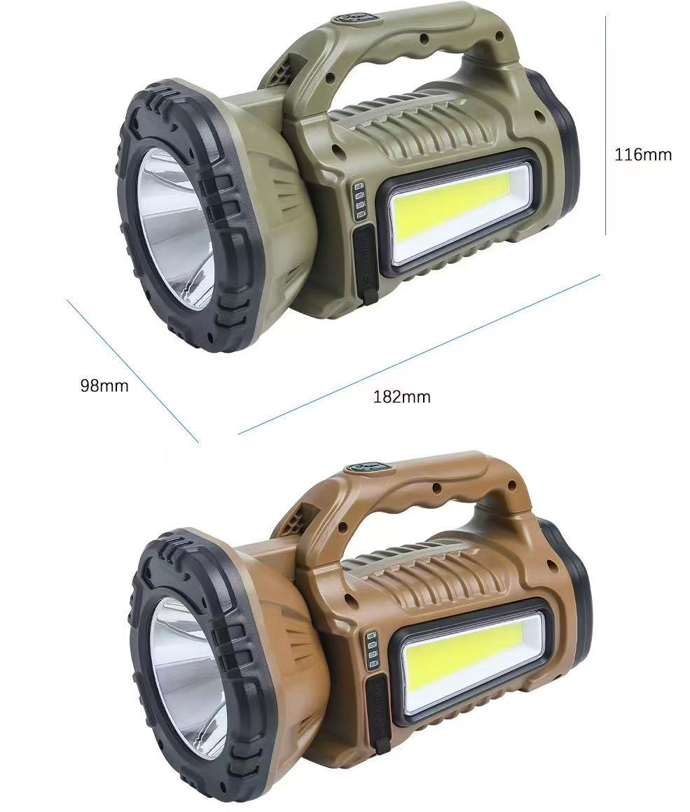 Aluminum alloy fixed-focus flashlight magnetic waterproof headlamp, professional diving model pic 4