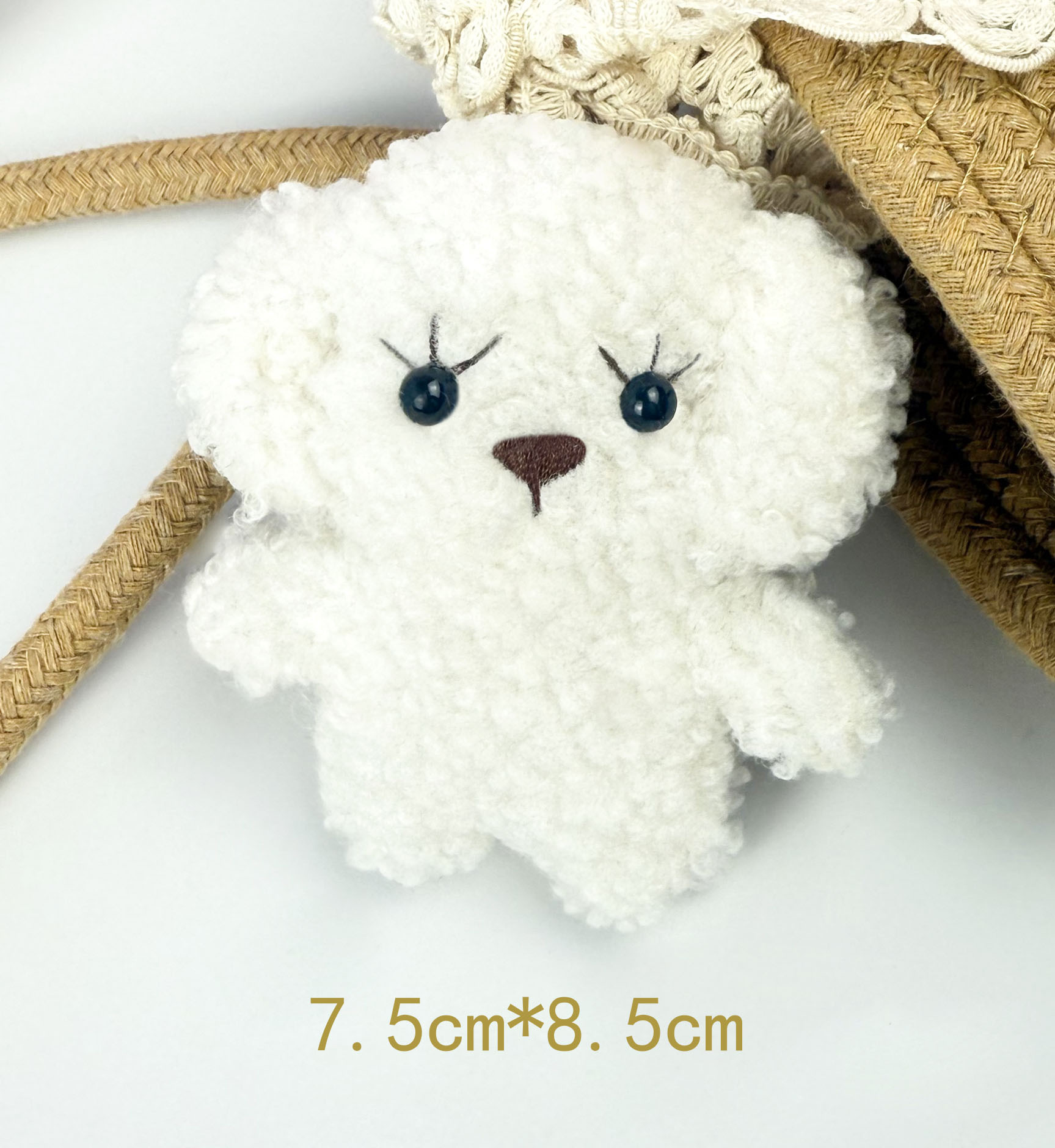 Teddy dog plush pendant, bag decoration, plush in stock, wholesale, doll pendant, diy clothing accessories manufacturer pic 14