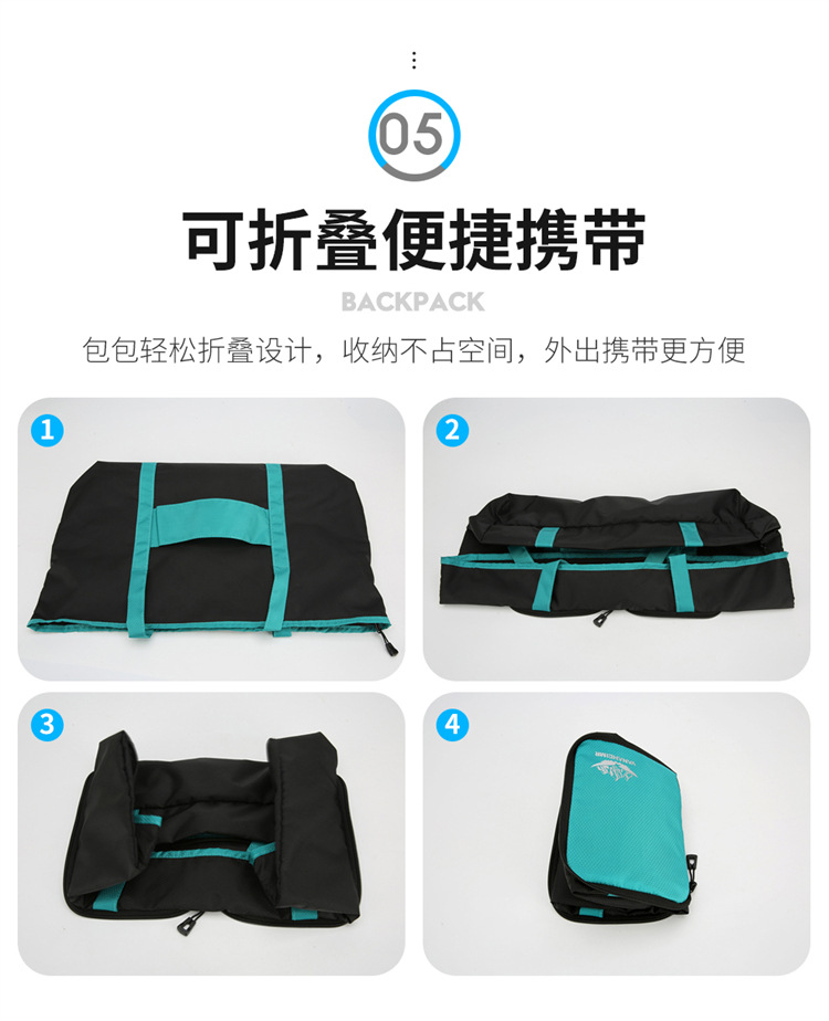 Yitu Warner Heim storage Bag, large-capacity hand-held outdoor picnic bag, cross-border single-shoulder travel bag, fitness bag, luggage bag pic 11