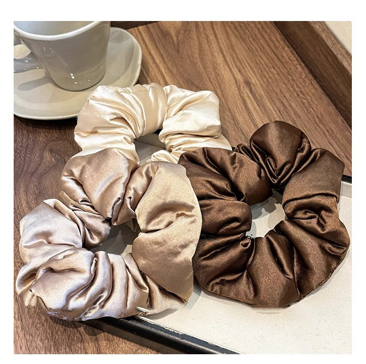 2024新款女秋冬法式复古布料大肠发圈高级感真丝大号发圈发饰头饰详情22