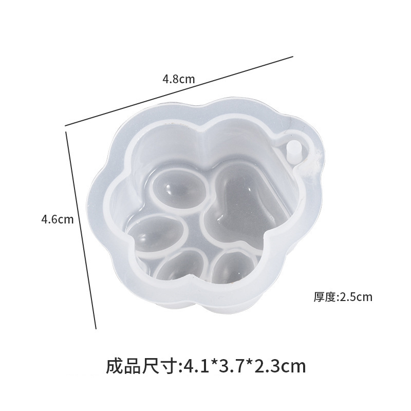 硅胶模具7件套火漆印章果冻蜡硅胶磨具diy捏捏乐蛋糕模具材料包详情1