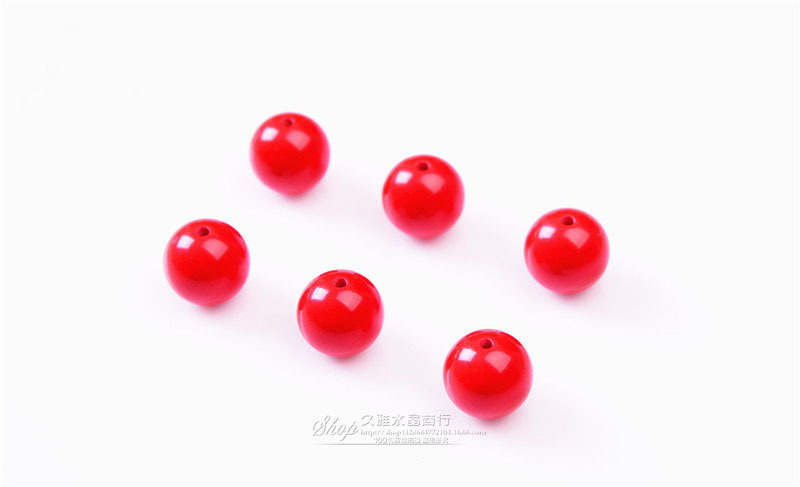 Jiuya Crystal natural raw ore cinnabar loose beads, purple gold sand round beads, semi-finished products, imperial red sand decorative beads pic 6