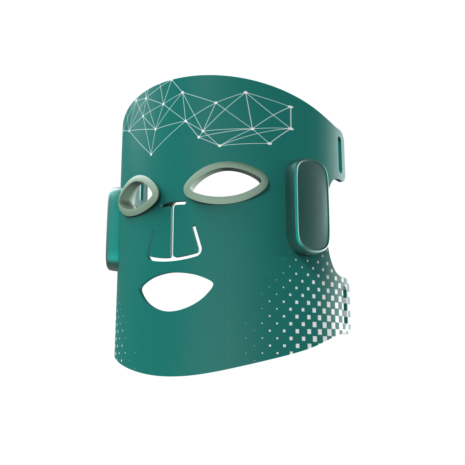 shanilak Wireless LED Red Light silicone Facial treatment Mask Near-infrared Photon skin Rejuvenation Mask Device pic 10