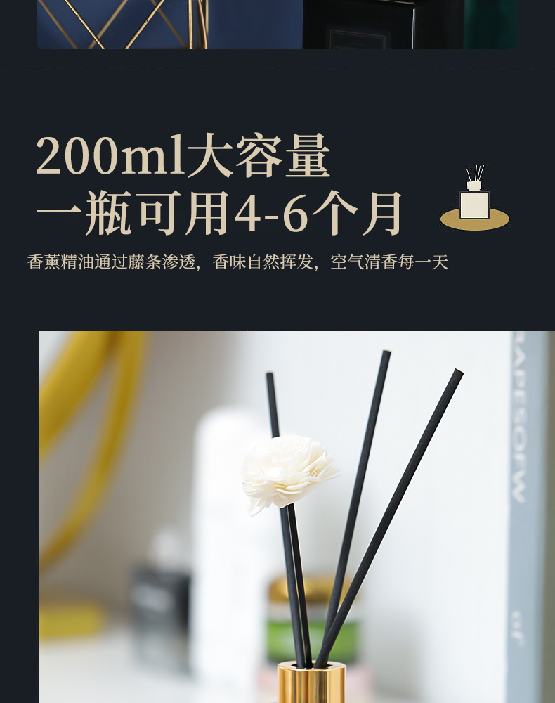 Dorsitan aromatherapy bottle, ecological bottle, acrylic vase, home decoration item, bamboo and cypress potted plant pic 7