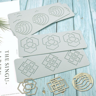 In stock: leaf, fondant, lace pad, coral, maple leaf, butterfly, chocolate, silicone, molded flower pad, baking mold pic 40