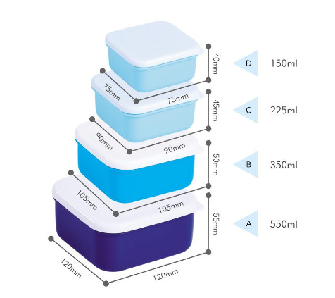 Bangduo - Cartoon bento Box, fresh-keeping box, storage box, Food-grade rice portioning, microwaveable plastic lunch box pic 10