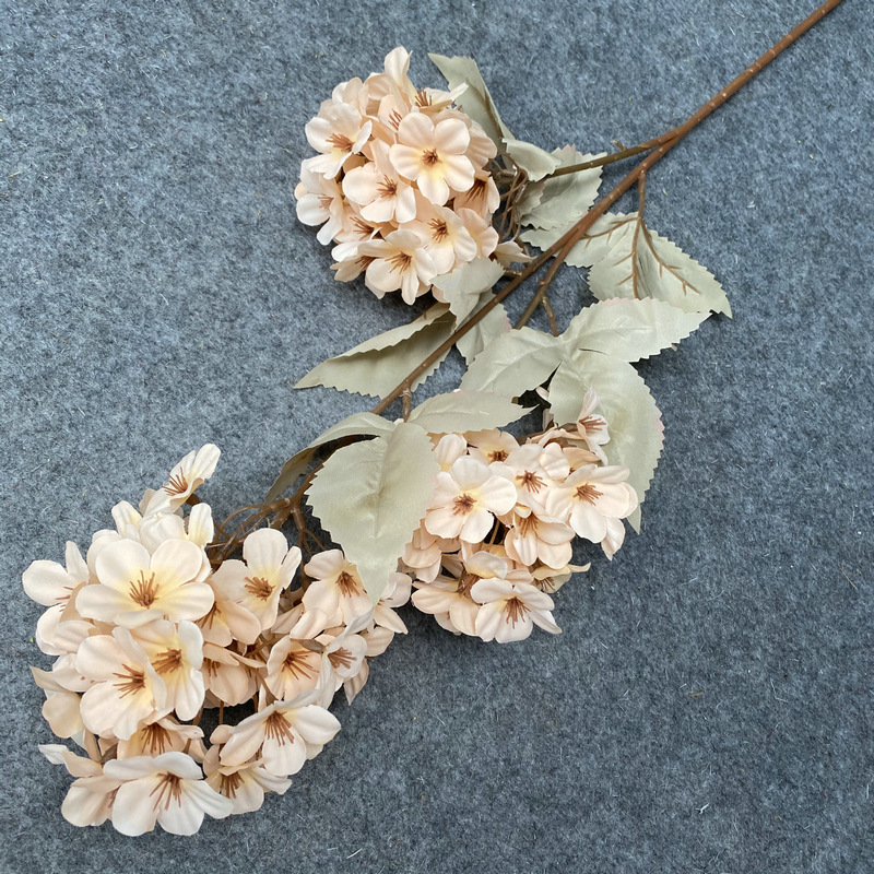 批发3头雪花宝塔绣球花客厅装饰摆件婚庆用品拍照道具仿真假花详情142