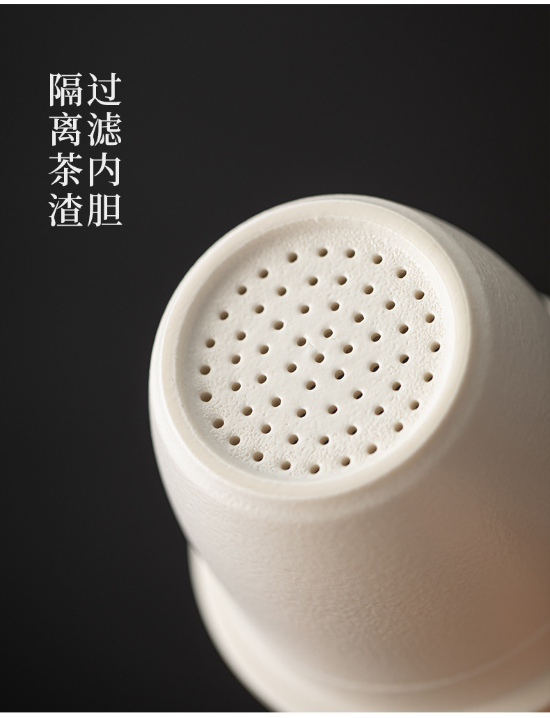 日式旅行茶具套装黑陶快客杯便携式收纳功夫泡茶器伴手礼定制logo详情33