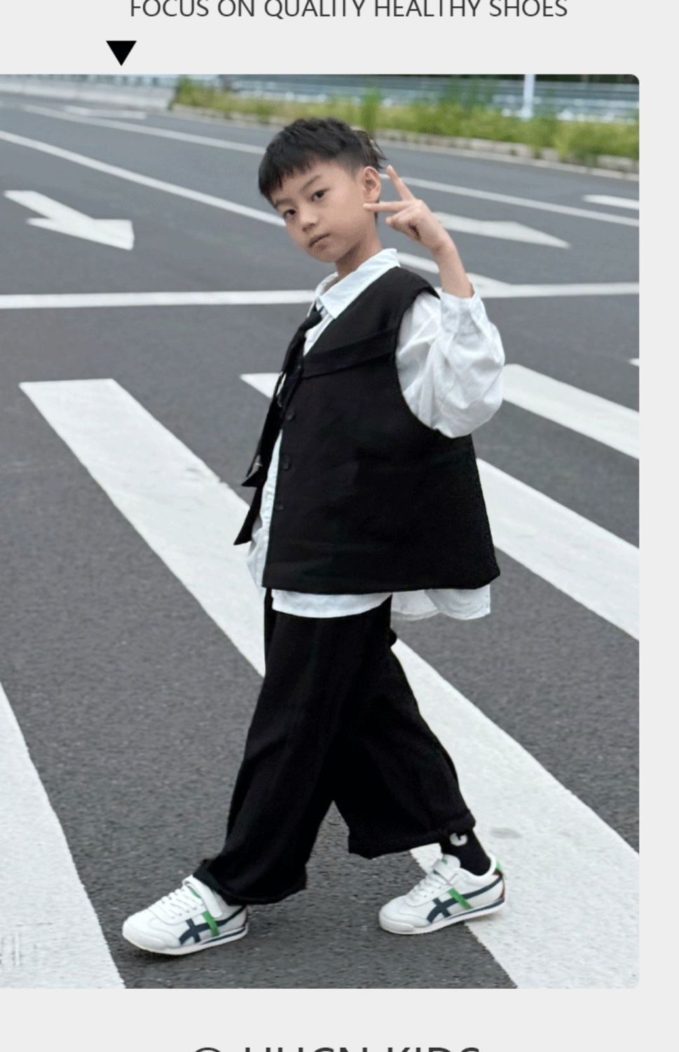 真皮儿童阿甘鞋2025春秋新款宝宝板鞋女童鞋子透气运动鞋男童鞋潮详情9