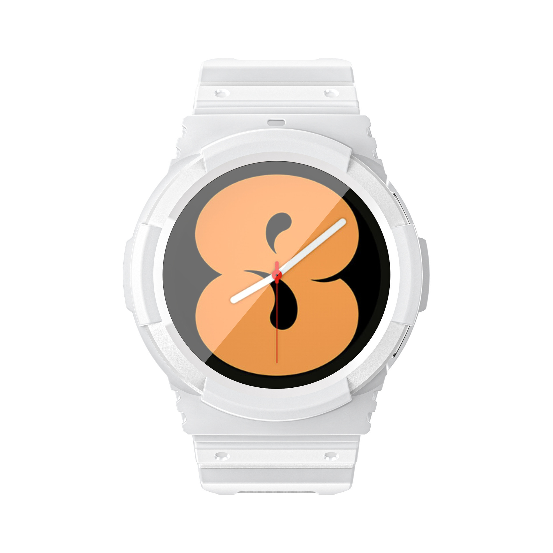 适用三星Galaxy Watch4/5手表TPU保护壳一体透明表带运动40/44mm详情7