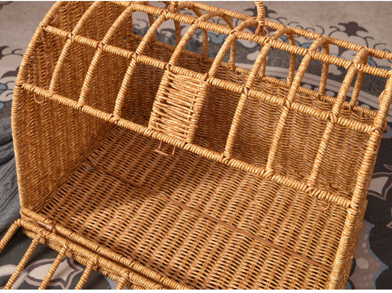 藤编手提猫笼宠物窝猫包宠物用品藤编猫笼详情10