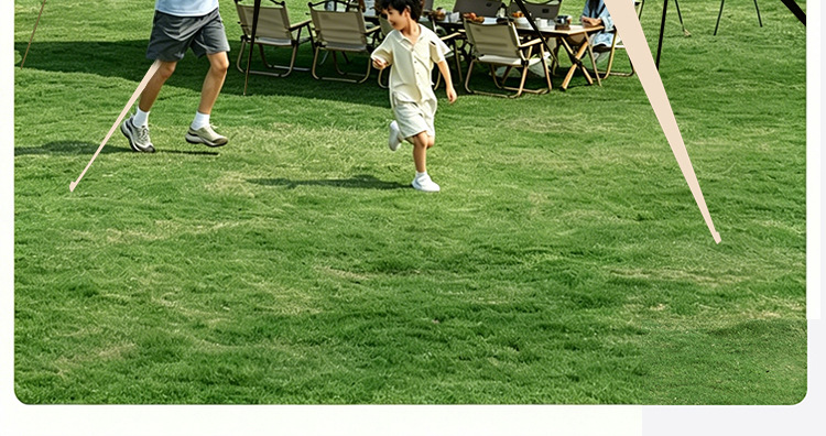 丛林战队燕尾天幕帐篷户外八爪鱼免搭建露营加厚黑胶防晒速开天幕详情18