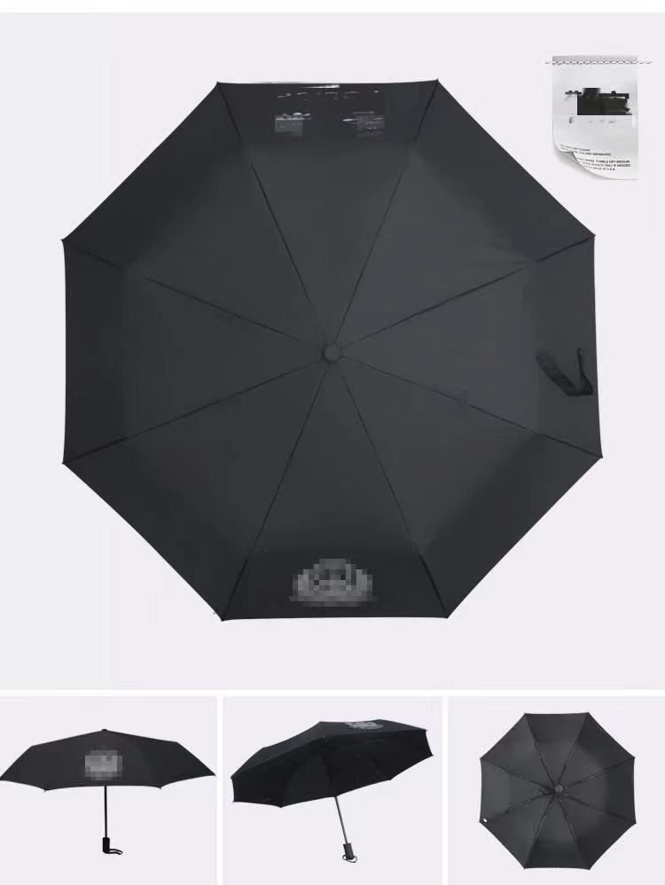 4S店专用晴雨伞奔驰奥迪全自动折叠车标雨伞商务三折广告礼品伞详情22