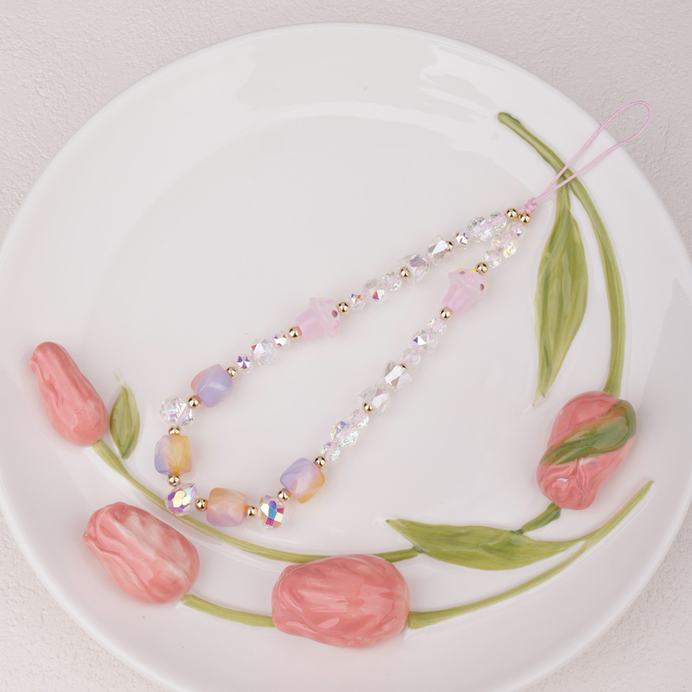 Summer cute and girlish desserts, colorful ice cream, heart-shaped bows, stars, mobile phone chains, card books, chain bags, pendants, accessories, scattered beads, and string beads pic 6
