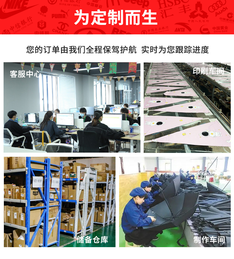 雨伞厂家批发定制印刷logo广告三折叠黑胶全自动防晒紫外线晴两用详情4