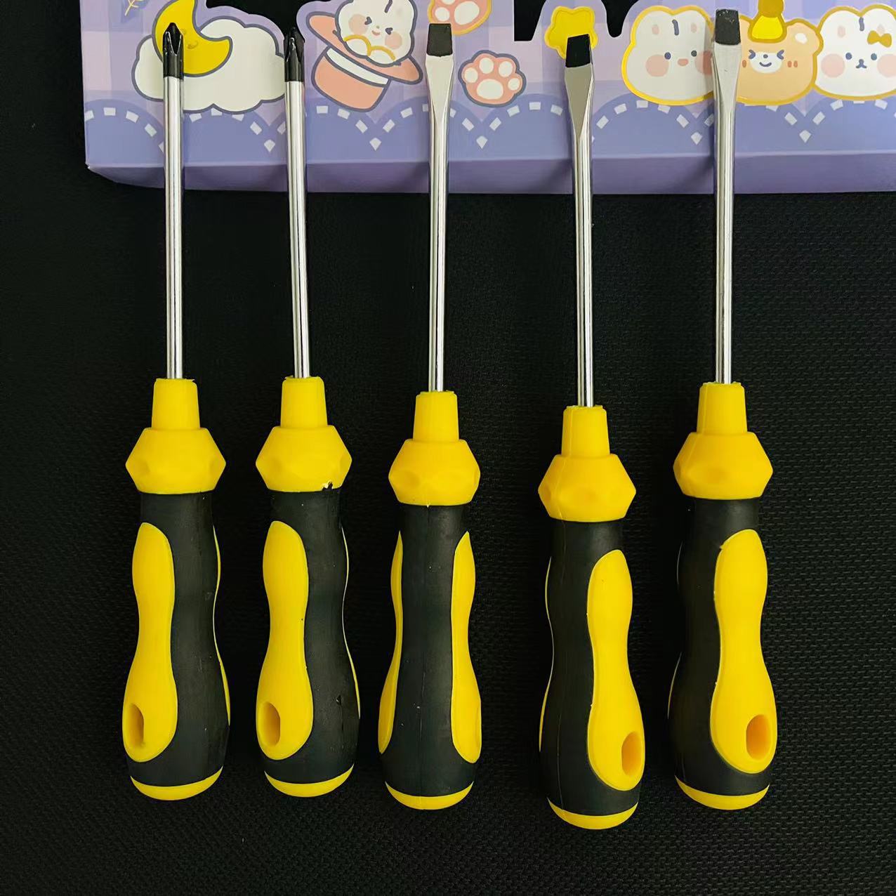 【1-8 Zones 】 4-inch gourd 24/ box 480/ box magnetic screwdriver, cross-head screwdriver, combination screwdriver, screwdriver, handle, extended screwdriver 1 yuan 2 yuan pic 6