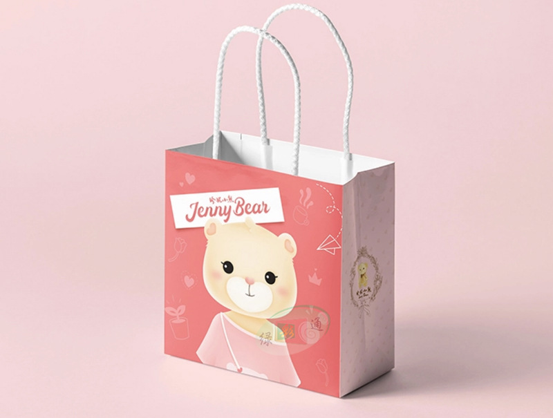 Customized paper bags, printed logo gift bags, corporate advertising handbags, clothing shopping bags, takeout snack bags, custom-made pic 41