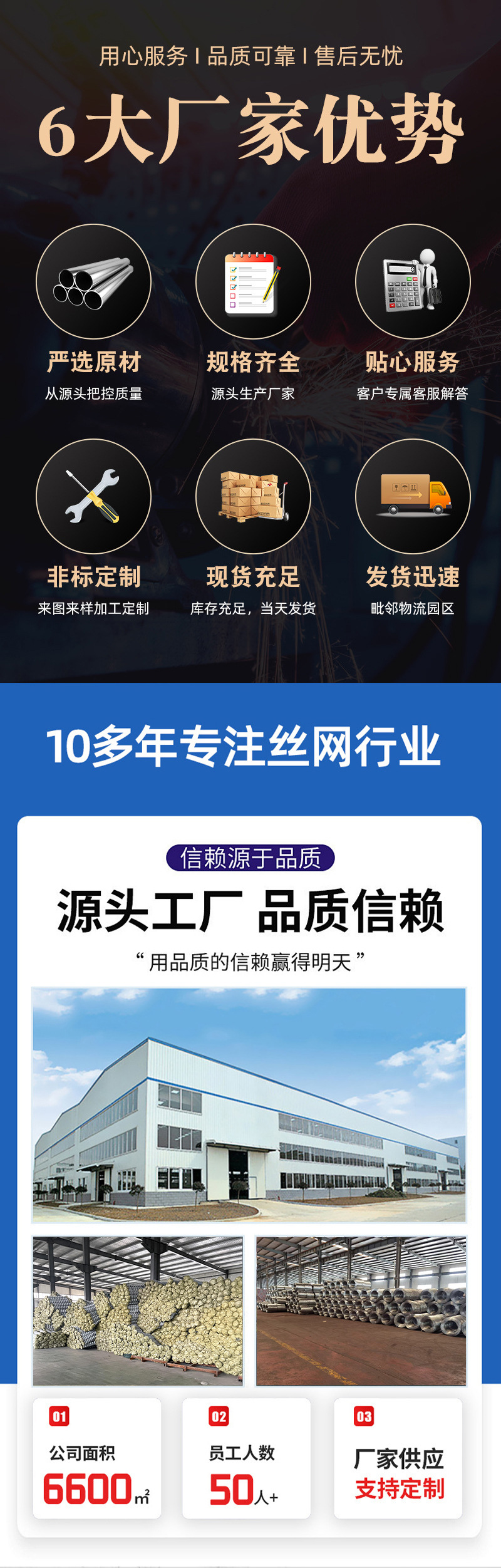 煤矿支护网矿用菱形网镀锌铁丝网矿顶桥洞安全防护养殖勾花网锚网详情12