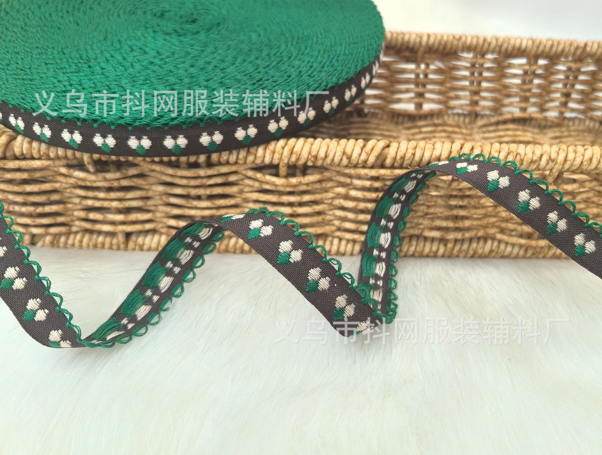 1.2cm orfebrería jacquard estilo étnico bordado cinta de tejido adornos para el pelo tocados bolsa banda lateral espectáculos accesorios de vestuario pic 9