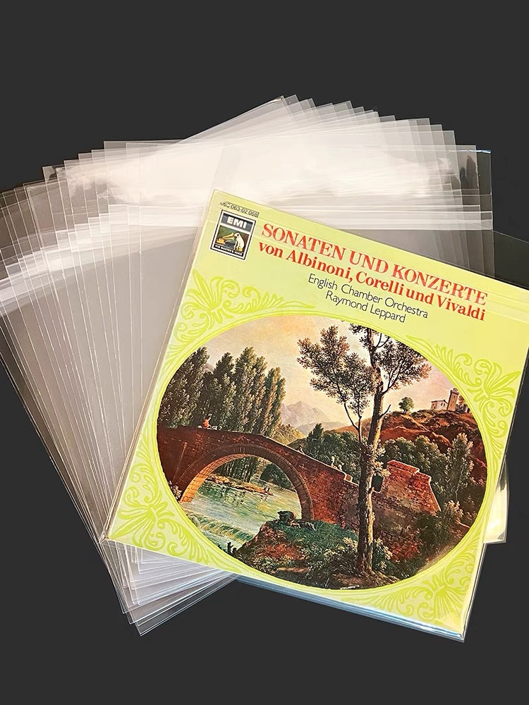 LP vinyl record outer bag, OPP self-adhesive outer bag, CPP vinyl record protective bag, PPE record cover jacket pic 61