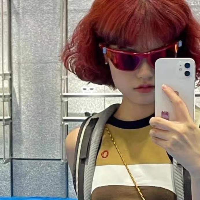 酷女凹造型方框时髦街拍ins网红同款太阳眼镜 中性墨镜新款太阳镜详情4