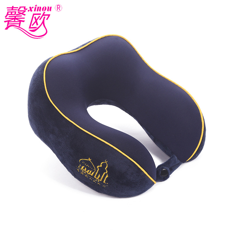 记忆棉U型枕旅行颈椎枕护脖颈枕慢回弹护颈枕厂家直供详情6